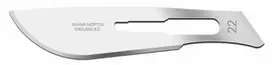 Swann-Morton CARBON STEEL Chirurginiai peiliai (Skalpeliai) Nr.22- 100vnt/1dėžutė