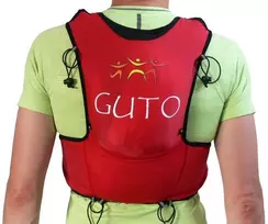 Bėgimo liemenė/kuprinė Guto „UltraFun“ raudona XS