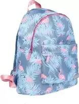 Starpak Mokykla kuprinė flamingo mėlyna