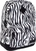 Starpak Zebra balta mokyklos kuprinė