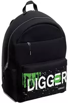 Mokyklinė kuprinė DIGGER, ErichKrause, 20L, 560g, su USB jungtimi