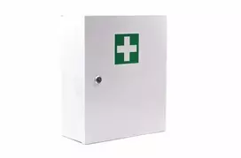 Pirmosios pagalbos rinkinys metalinėje dėžutėje "L"