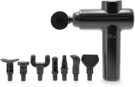Masažo pistoletas FIT2 MG-211 su 99 greičiais, 8 antgaliais, 3500 rpm, tylus