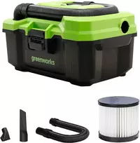Sauso-drėgno valymo siurblys Greenworks G24WDVK4; 24 V; 1x4,0 Ah akum.