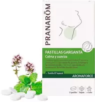 Pranarôm Aromaforce gerklės pastilės 21 vnt