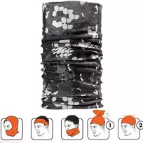 Kaklaskarė Fladen Pixel Camo juoda