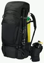 JackWolfskin Vyriška kuprinė DENALI 65+10 L | juodas