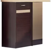 Liveo Pastatoma kampinė spintelė ELIZA EZ18/D100NW venge