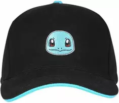 Unisex kepurė Pokémon Squirtle Badge 58 cm Juoda Vienas dydis