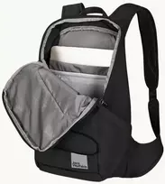JackWolfskin Kuprinė Jack Wolfskin Sooneck | juodas