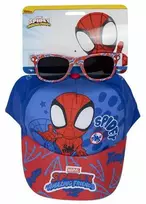 Kepurės ir akinių nuo saulės komplektas Spidey Raudona 2 Dalys