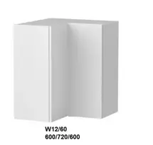 Extom Pakabinama kampinė spintelė INSOLITO W12 60