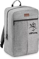 Pilka lėktuvo kuprinė Stilistika (juoda)