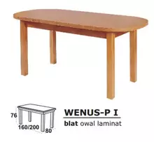 Drewmix Stalas medinis WENUS I