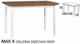Drewmix Stalas medinis MAX IV