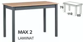 Drewmix Stalas medinis MAX II