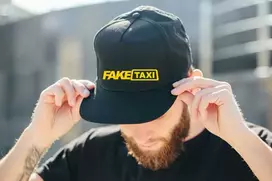 Unisex kepurė juoda Faxe Taxi