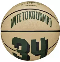 Wilson Wilson NBA žaidėjo ikoniškas Giannio Antetokounmpo mini kamuolys WZ4007501XB Beżowe 3