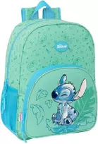 Vadobag Kuprinė - Safta - Disney Stitch Aloha - Žalia - 33x14x42cm - Priderinama prie vežimėlio