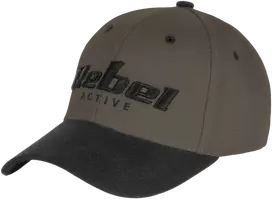 Rebel Active kepurė, juoda ir ruda, S dydis