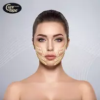 CureTape® Beauty kineziologinis teipas veidui ir jautrioms vietoms
