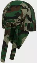 Mil-Tec Galvos apdangalas Headwrap Bandana Woodland