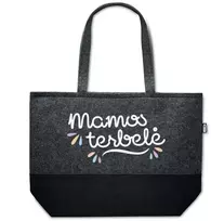 Eko-veltinio pirkinių krepšys "Mamos terbelė"