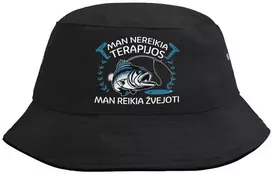 Panama kepurė "Nereikia terapijos, reikia žvejoti"
