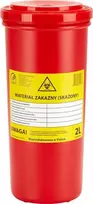 Activeshop Medicininių atliekų konteineris 2 L