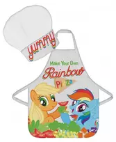 Hasbro My Little Pony virtuvinis prijuostė ir kepurės rinkinys