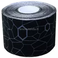 Thera-Band kineziologinis teipas juodas, raštuotas