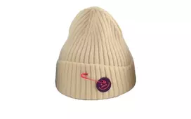 Unisex kepurė paaugliams CDW-007, dydis 54-58, pieno spalvos
