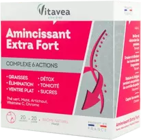 Prancūzija VITAVEA Efektyviam lieknėjimui Extra strong slimming, 20 paketėlių