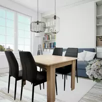 Stalas Adan, 120x80x75 cm, Sonoma Oak