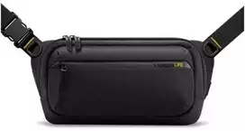 Spigen Klasden Sling Bag, juodos spalvos