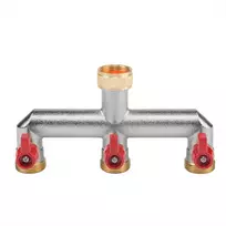 Bradas Trijų padėčių skirstytuvas su GZ 3/4" sriegiu ir BR-3134 vožtuvu