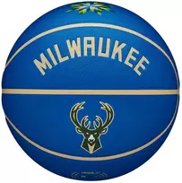 Wilson Wilson NBA komandos „City Collector“ Milvokio „Bucks“ kamuolys WZ4016417ID Mėlyna 7