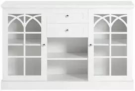 Sobuy Bufetas su 2 stalčiais, Vitrina, Bufetas, FSB79-W