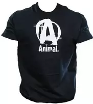 Universal Nutritions Universal Animal Basic Logo Tee Marškinėliai juodi (S dysis )