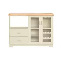 Sobuy Virtuvės lentyna Mikrobangų krosnelės spintelė Virtuvės spintelė Sideboard FSB81-MI