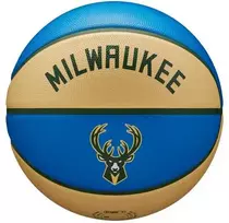 Wilson Wilson NBA Team City Edition Milwaukee Bucks kamuolys WZ4016517ID Mėlyna 7