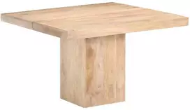 Valgomojo stalas, 120x120x77cm, mango medienos masyvas