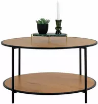 House Nordic Aps Kavos staliukas Vita natūralaus ąžuolo 80cm