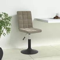 Pasukamos valgomojo kėdės, 4vnt., šviesiai pilkos, aksomas
