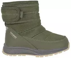 Viking žieminiai batai vaikams Equip Warm WP 1V Pull on - Olive