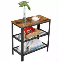 Zender Textile Kavos Staliukas Žurnalinis Stalelis Industrinis Loft Stilius