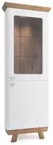Taranko Meble Kampinė vitrina ASPEN AS-W/N