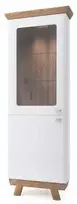 Taranko Meble Kampinė vitrina ASPEN AS-W/N