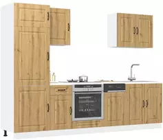 Virtuvinių spintelių komplektas, 7 dalių, Kalmar, artisano
