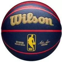 WILSON NBA TEAM CITY COLLECTOR GOLDEN STATE WARRIORS krepšinio kamuolys